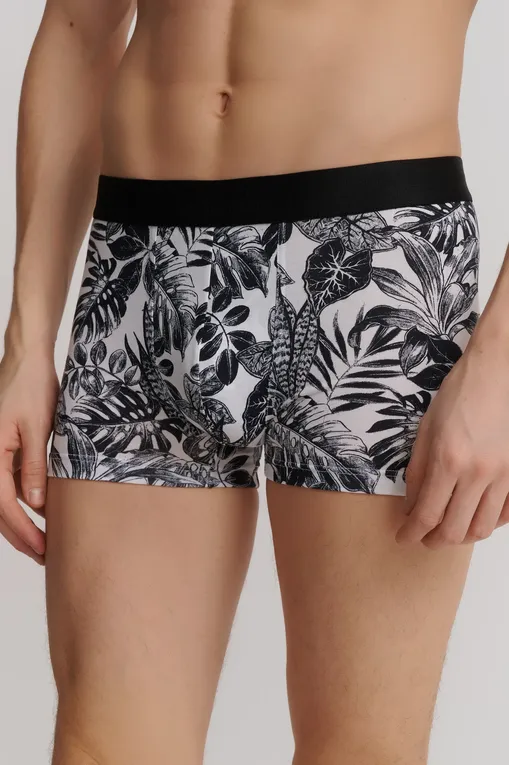 Трусы AUBADE XB58T BLACK LEAVES