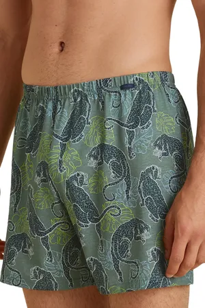 Calida 24389 782 laurel green print