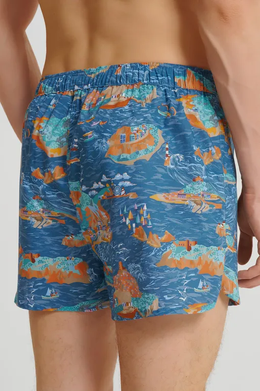 Трусы Derek Rose 6050-LEDB 079MUL