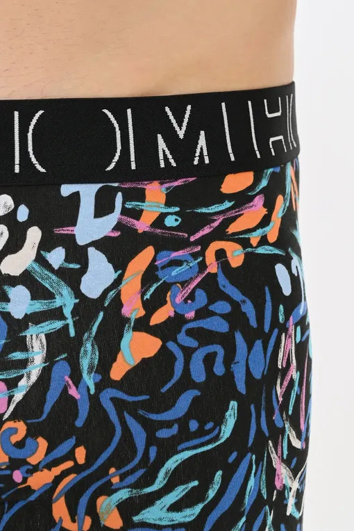 Трусы Hom 402662 d042 black/black print