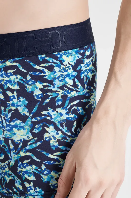 Трусы Hom 402853 p0ra navy print