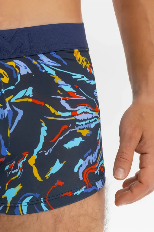 Трусы Hom 402854 p0ra navy print