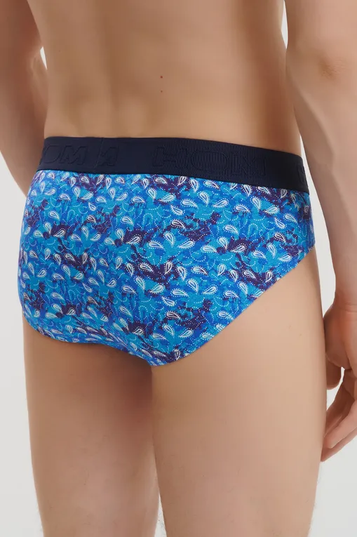 Трусы Hom 402969 i0bi blue print