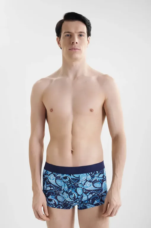 Трусы Hom 403084 p0ra navy print