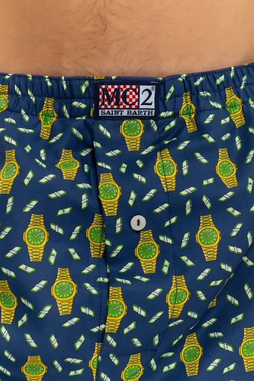 Трусы Mc2 Saint Barth ADAMJ HOUR MONEY 6196