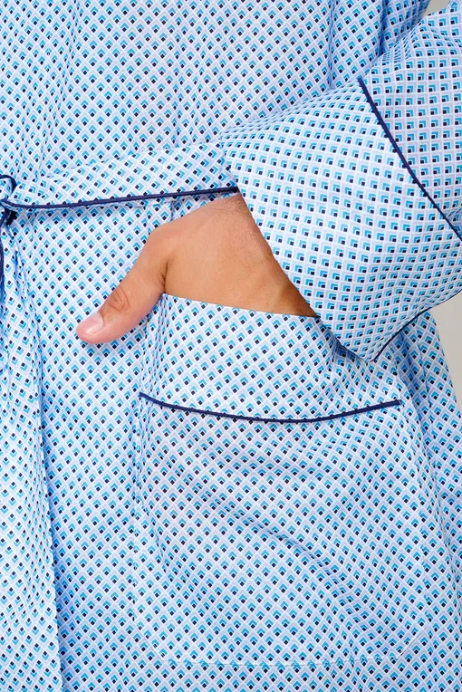 Халаты Derek Rose 5505-LEDB 040BLU