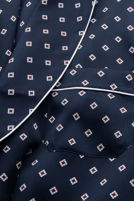 Халаты Derek Rose 5535-BRIN 058NAV