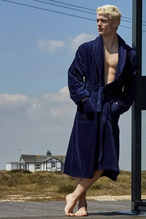 Халаты Derek Rose 5700-TRIT 010NAV