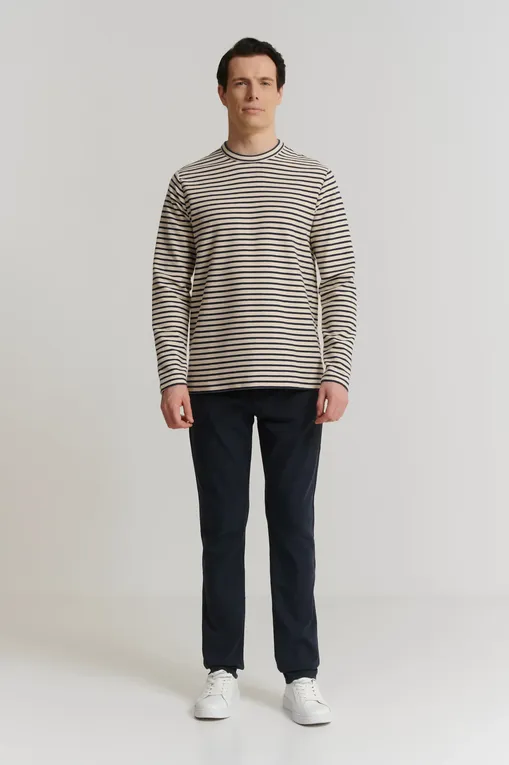 Лонгсливы BLUEMINT HUNTER 1159 MIDNIGHT STRIPEY