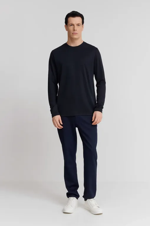 Лонгсливы BLUEMINT SETH LONG 111 BLACK