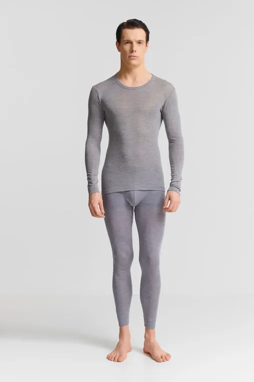 Лонгсливы Calida 15060 856 platin mele