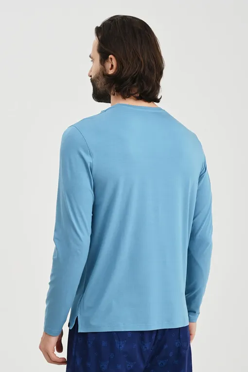 Лонгсливы Derek Rose 3083-BASE 014BLU