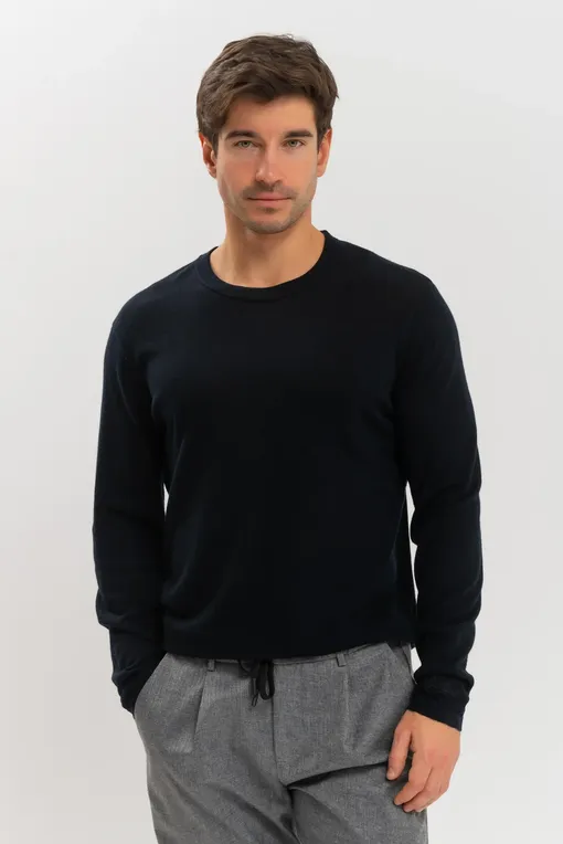 Лонгсливы Mc2 Saint Barth SCOTTLONG BLEND WS 00 BLACK