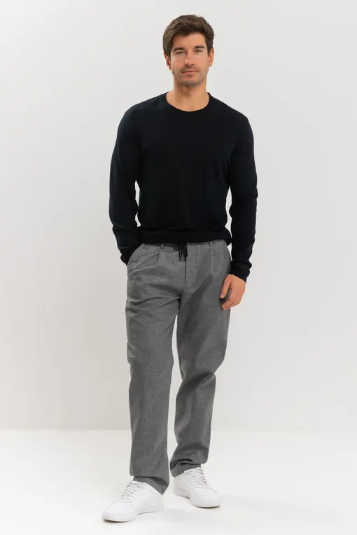 Лонгсливы Mc2 Saint Barth SCOTTLONG BLEND WS 00 BLACK