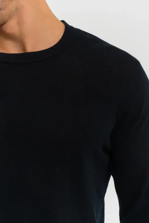 Лонгсливы Mc2 Saint Barth SCOTTLONG BLEND WS 00 BLACK