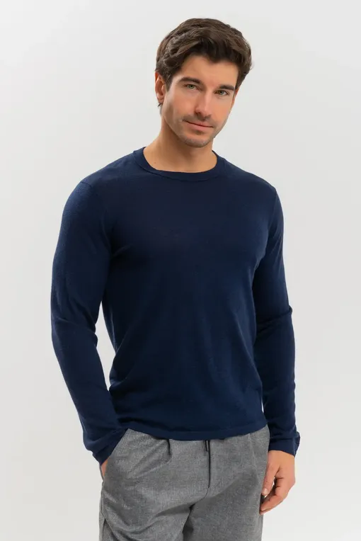 Лонгсливы Mc2 Saint Barth SCOTTLONG BLEND WS 61 BLUE NAVY