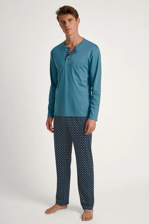 Пижамы Calida 43187 528 storm blue
