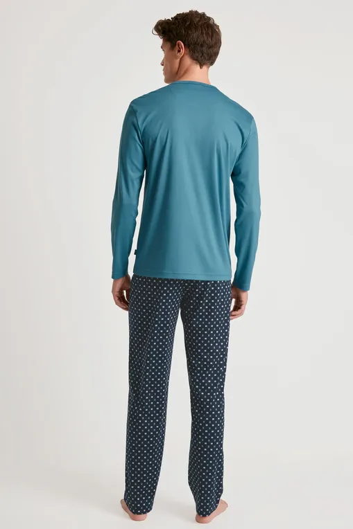 Пижамы Calida 43187 528 storm blue