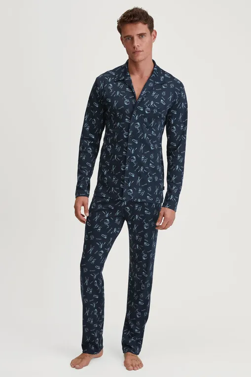 Пижамы Calida 44282 479 dark sapphire