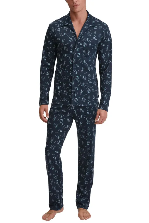 Пижамы Calida 44282 479 dark sapphire