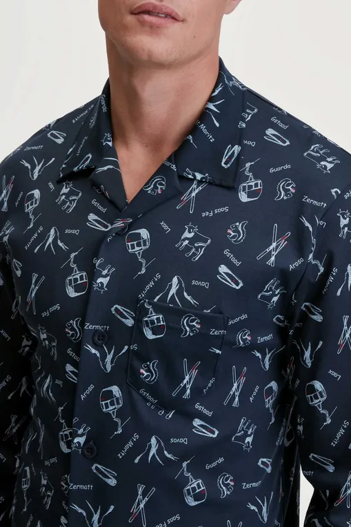 Пижамы Calida 44282 479 dark sapphire