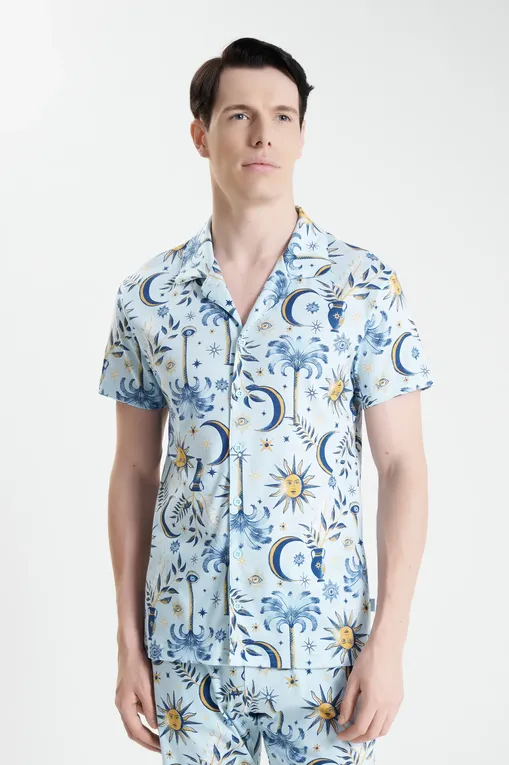 Пижамы Calida 44285 435 pottery blue