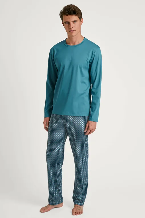 Пижамы Calida 46187 528 storm blue