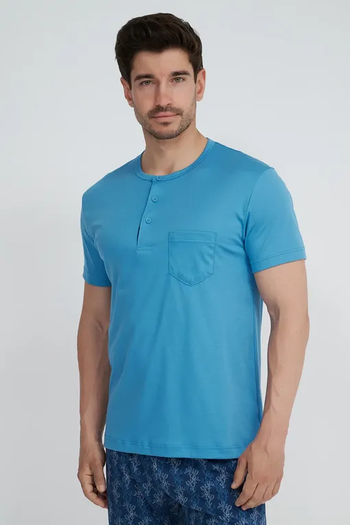 Пижамы Calida 46281 375 niagara blue