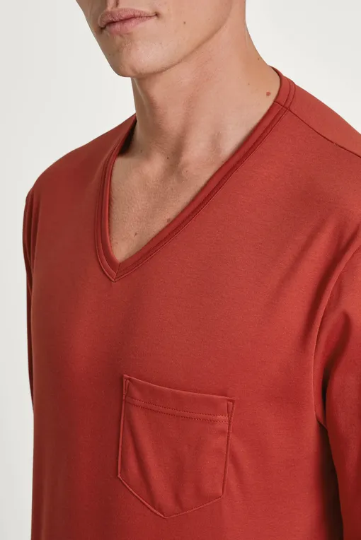 Пижамы Calida 46287 237 ochre red