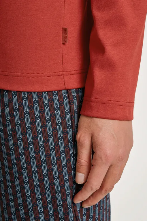 Пижамы Calida 46287 237 ochre red