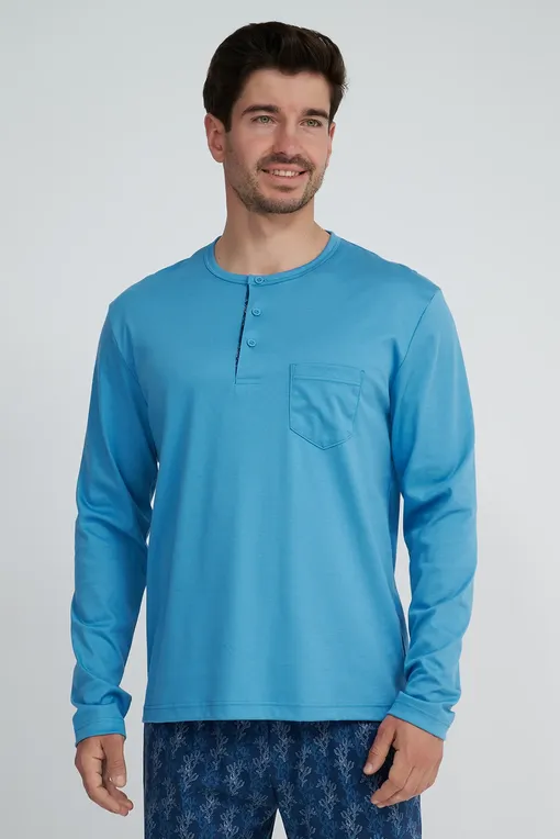 Пижамы Calida 46381 375 niagara blue