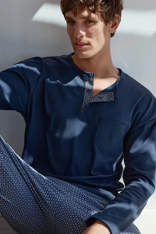 Пижамы Calida 46781 435 pottery blue