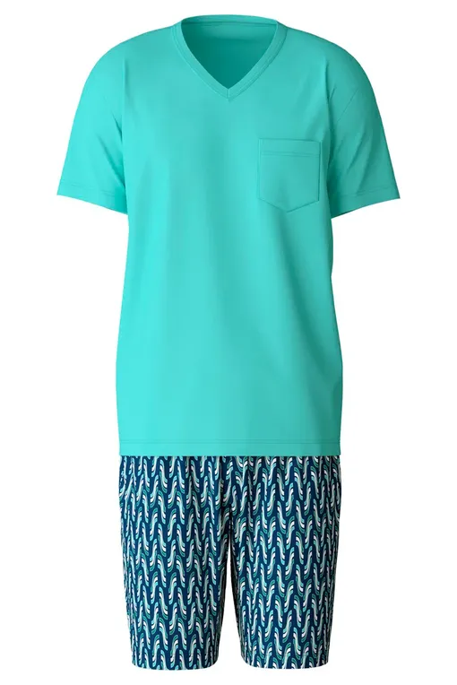 Пижамы Calida 47187 630 bleached aqua