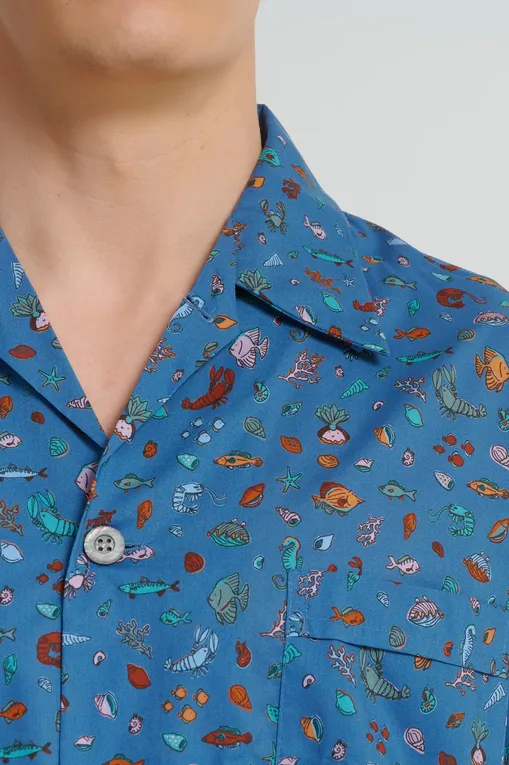 Пижамы Derek Rose 5000-LEDB 082blu