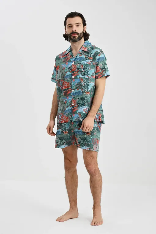 Пижамы Derek Rose 6250-LEDB 059MUL