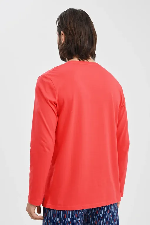 Пижамы Hom 402418 i0bi blue print