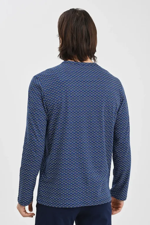 Пижамы Hom 402442 i0ra navy print