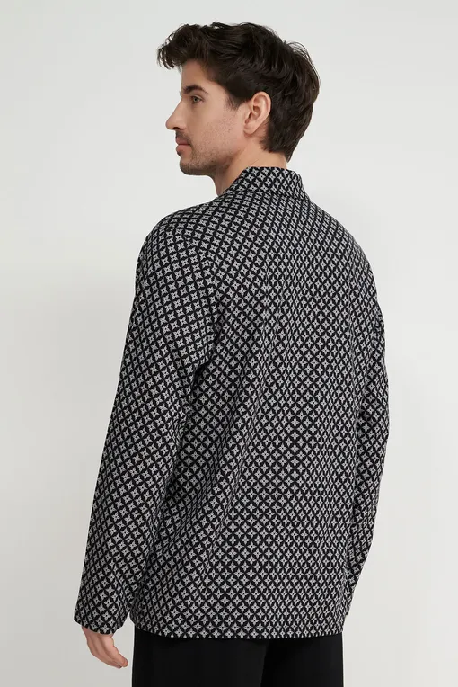 Пижамы Hom 402604 i004 black print