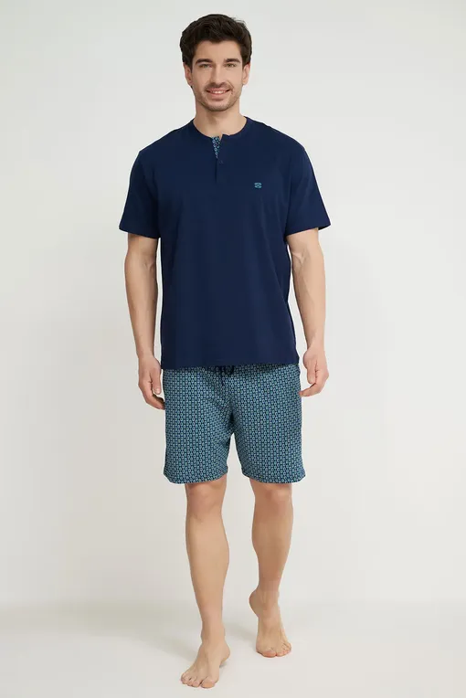 Пижамы Hom 402605 i0bi blue print