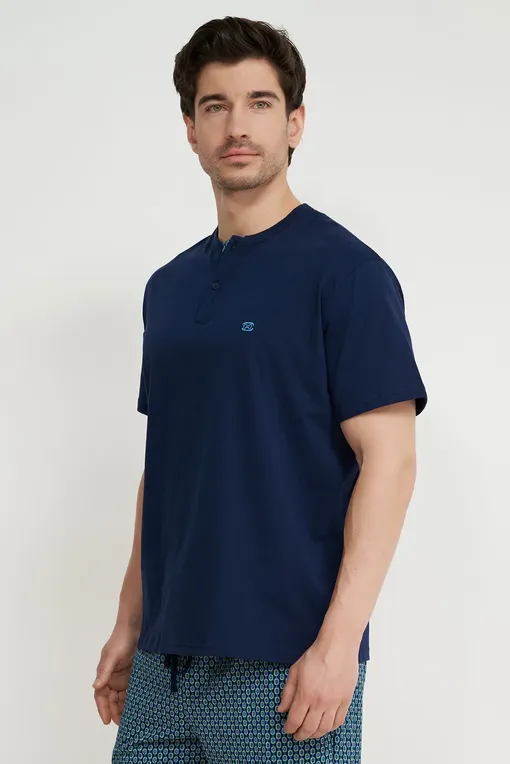 Пижамы Hom 402605 i0bi blue print