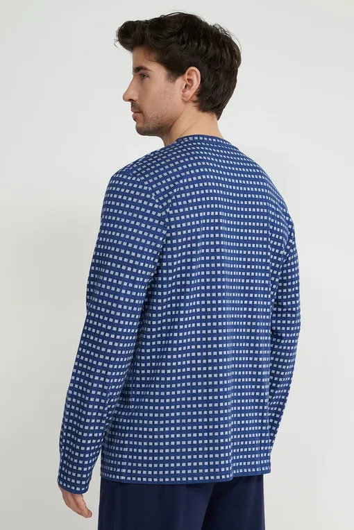 Пижамы Hom 402612 0054 jeans blue