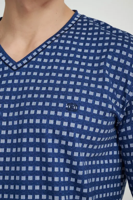 Пижамы Hom 402612 0054 jeans blue