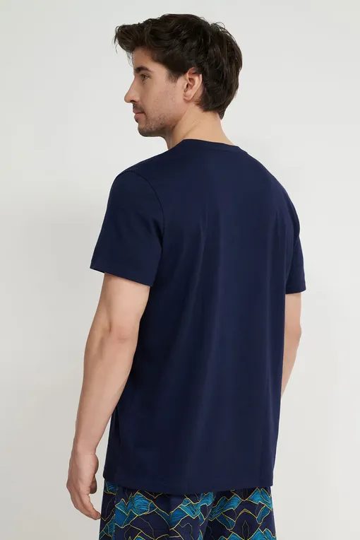 Пижамы Hom 402613 p0ra navy print