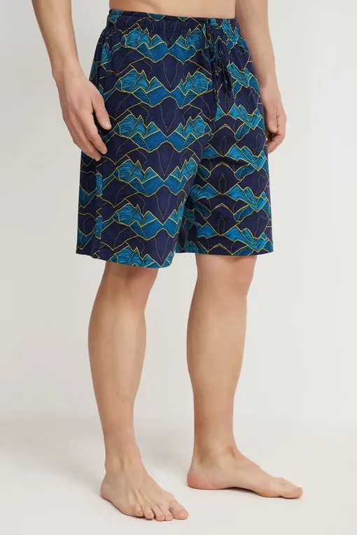 Пижамы Hom 402613 p0ra navy print