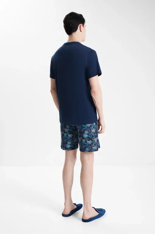 Пижамы Hom 402832 p0ra navy print