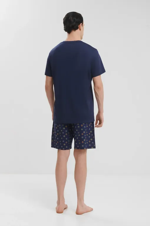 Пижамы Hom 402938 i0ra navy print