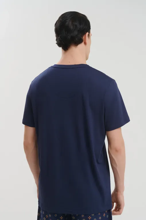 Пижамы Hom 402938 i0ra navy print