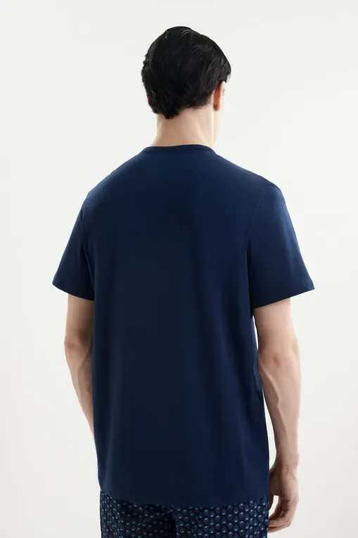 Пижамы Hom 403055 p0ra navy print