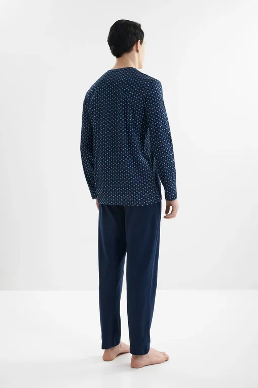Пижамы Hom 403056 p0ra navy print