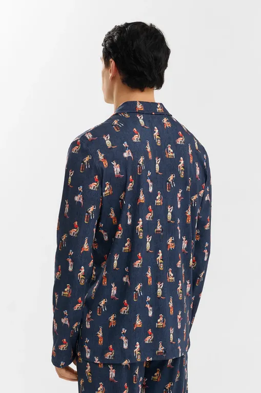 Пижамы Mey 2240070 28 galactic blue